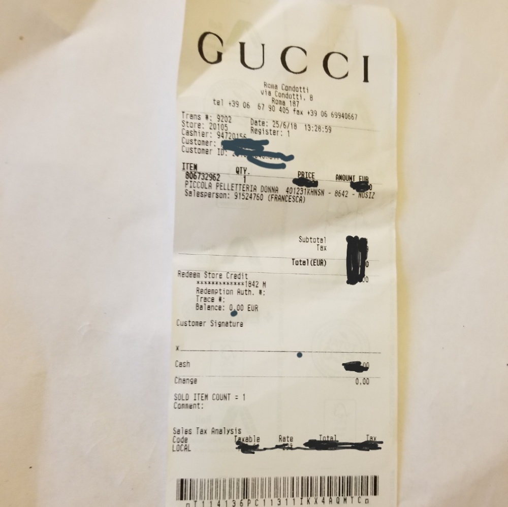 Sold!  Authentic Gucci - Picture 5 of 5